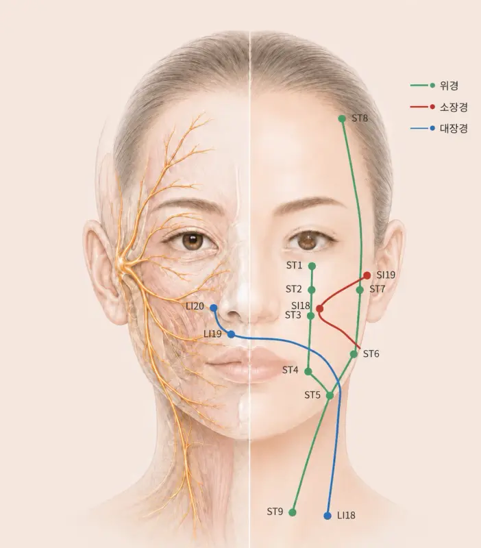 족양명위경 경락