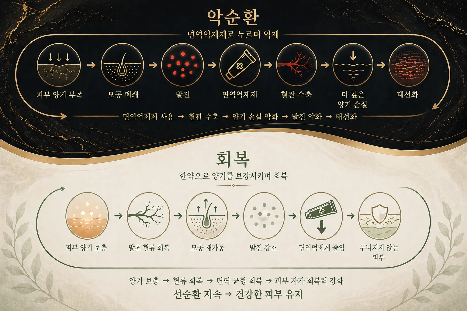 악순환과 회복의 사이클